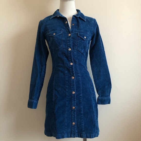 Zara Dresses & Skirts - Zara corduroy dress